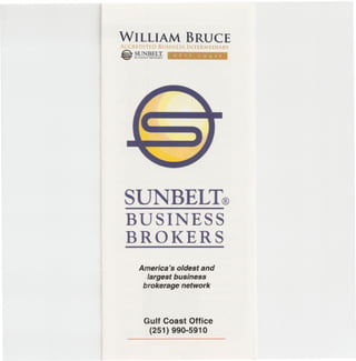 William Bruce Brochure