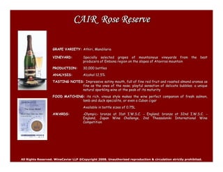 Wine Caviar Highlights For Wine Tasting