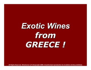 Wine Caviar Highlights For Wine Tasting