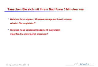 Der WissensWert – Rohstoff und Ressource Wissen im Geschäft
