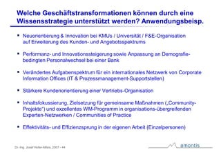 Der WissensWert – Rohstoff und Ressource Wissen im Geschäft