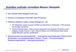 Der WissensWert – Rohstoff und Ressource Wissen im Geschäft
