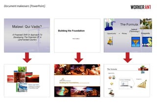 Document makeovers (PowerPoint)
 
