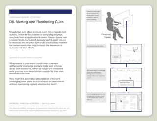 Working through Screens Idea Cards  |  www.FlashbulbInteraction.com/WTS.html