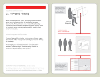 Working through Screens Idea Cards  |  www.FlashbulbInteraction.com/WTS.html