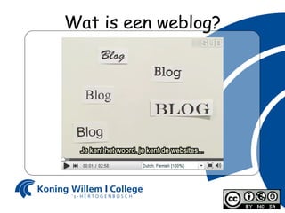 Wat is een weblog? 