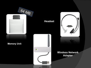 Memory Unit 64 MB Headset Wireless Network Adapter 