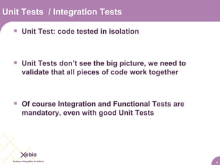 Xp Day 080506 Unit Tests And Mocks | PPT