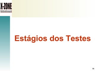 Estágios dos Testes 