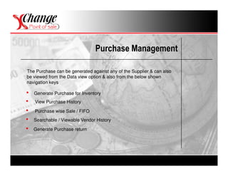 Xchange Pos