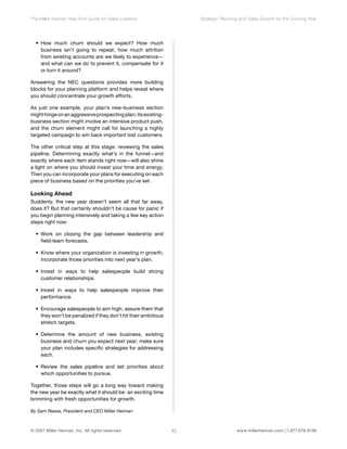 Year End Guide For Sales Leaders