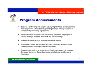 Youth Financial Literacy | PDF