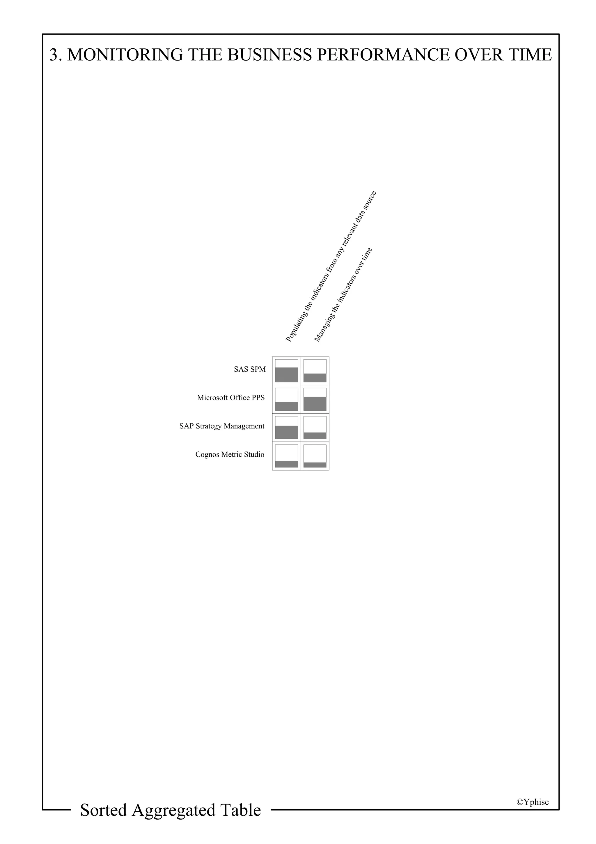 Yphise Software Product Assessment, Strategy Management, December 2008