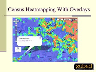 Census Heatmapping With Overlays 
