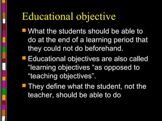 A 1-5-curriculum goals and objectives | PPT
