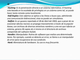 tarbajo de informatica