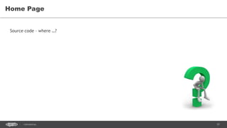 57CONFIDENTIAL
Home Page
Source code – where …?
 