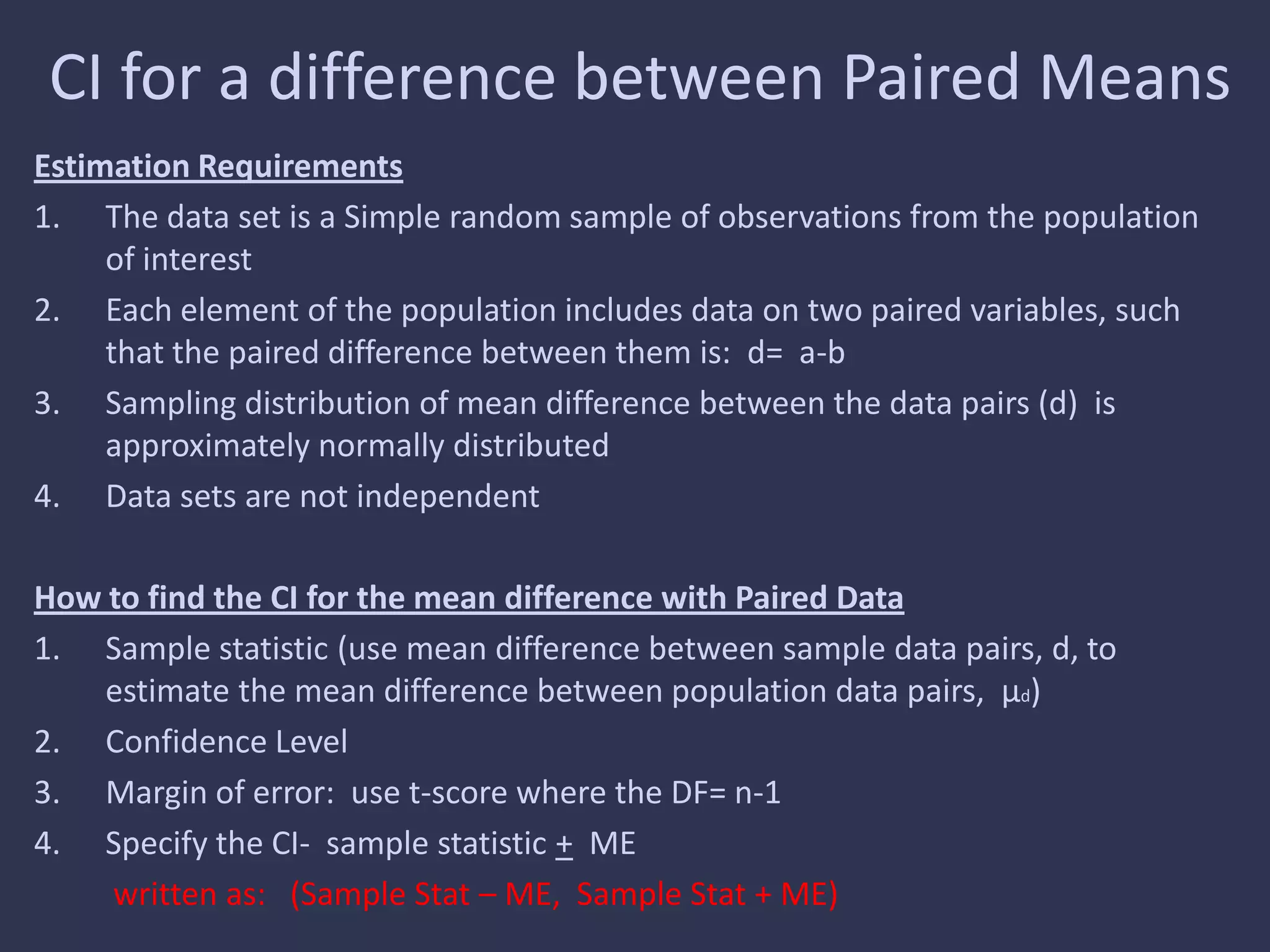 A.11 diff between paired means | PPT