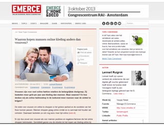 Presentatie Vimodos E-Fashion 2013 (Lennart Ruigrok) 