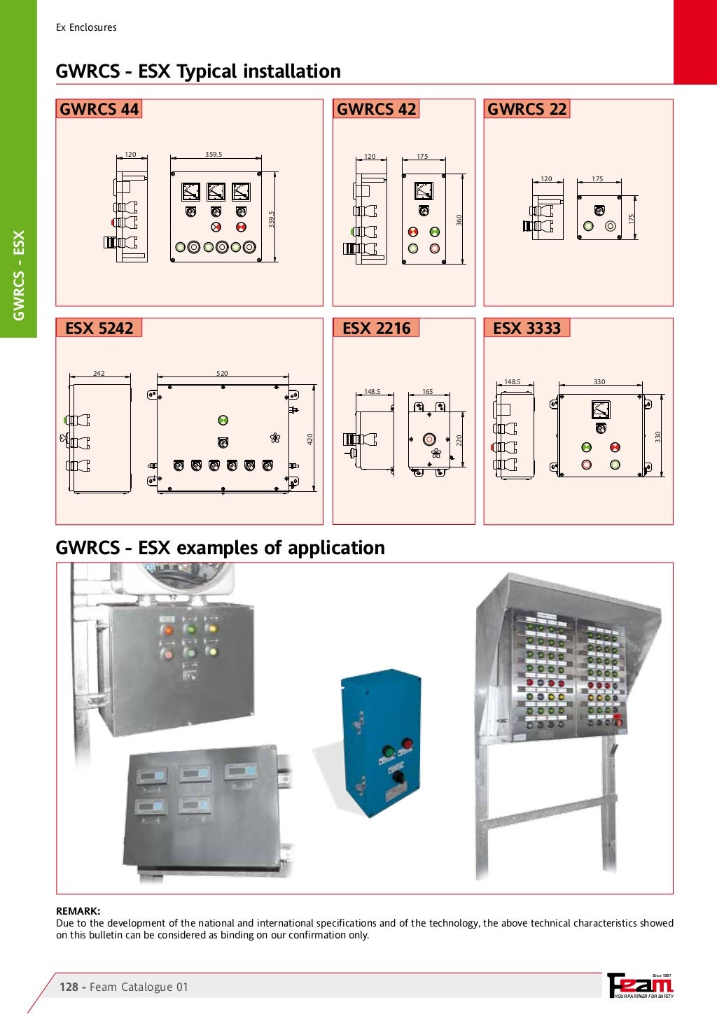 FEAM Enclosures Hazardous Area & Explosion Proof Enclosures (ATEX,