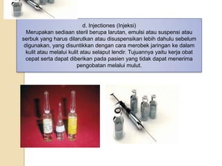 Pabal Injeksi Bentuk Sediaan Obat | PPTX