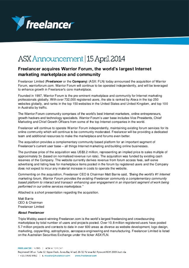 ASX Announcement