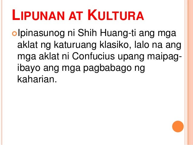 Ang Kabihasnang Tsino