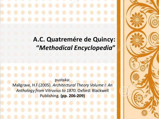 A.c. quatremére de quincy 