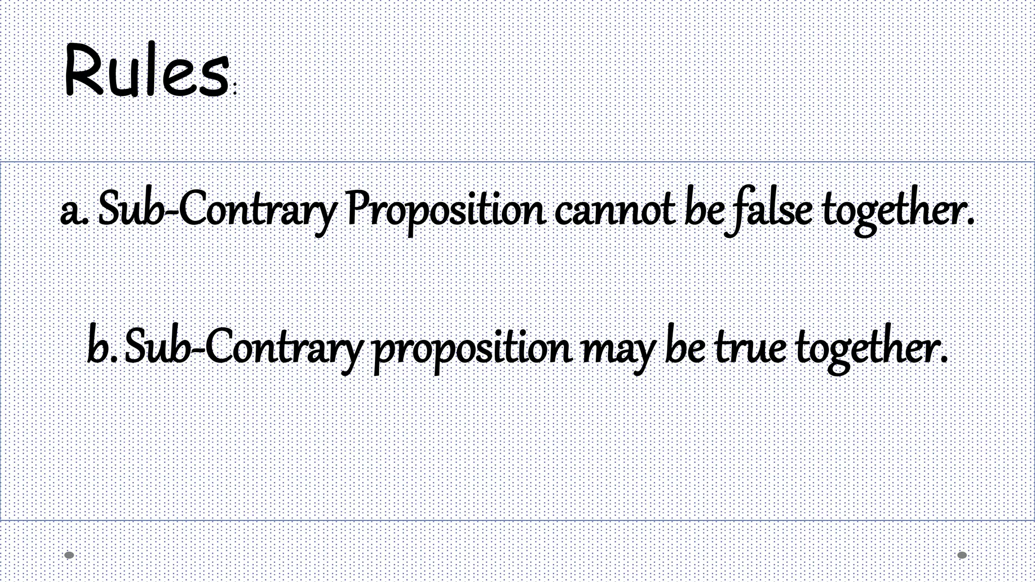 Logical Opposition (Social Philosophy and Logic) | PPTX