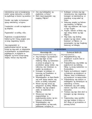 Unit Plan I - Grade Six | DOCX