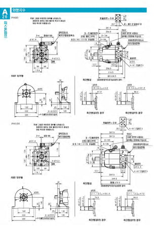 A 가변용량형피스톤펌프