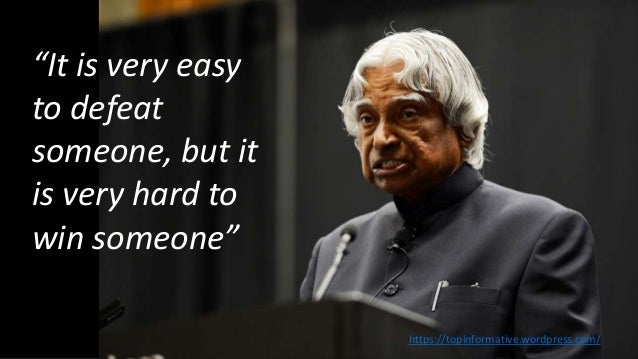 Famous Quotes Of Dr A P J Abdul Kalam