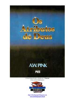 E-book digitalizado e doado por: Temente
Com exclusividade para:
http://ebooksgospel.blogspot.com
www.ebooksgospel.com.br
 