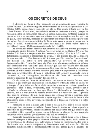 A. w. pink os atributos de deus | PDF