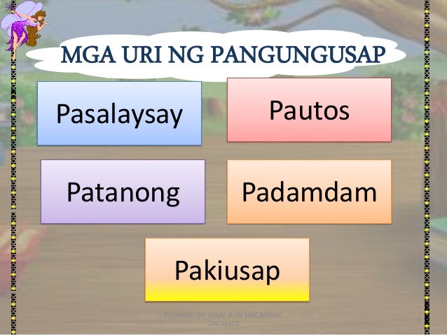 Ang Ibat Ibang Uri Ng Pangungusap Pptx Ang Ibatibang Uri Ng - Mobile