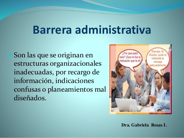 A.v.barreras de la comunicacion