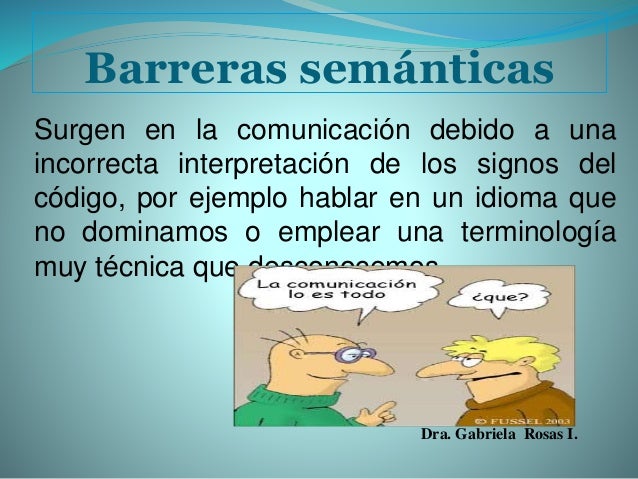 A.v.barreras de la comunicacion
