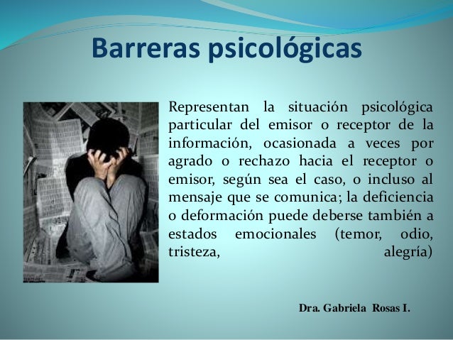 A.v.barreras de la comunicacion