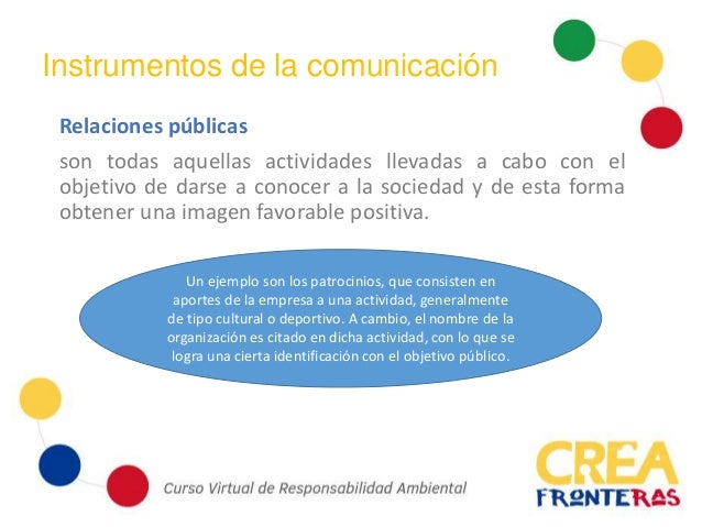 Instrumentos de la Comunicación