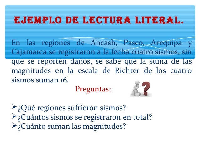 A. v. comprensión lectora
