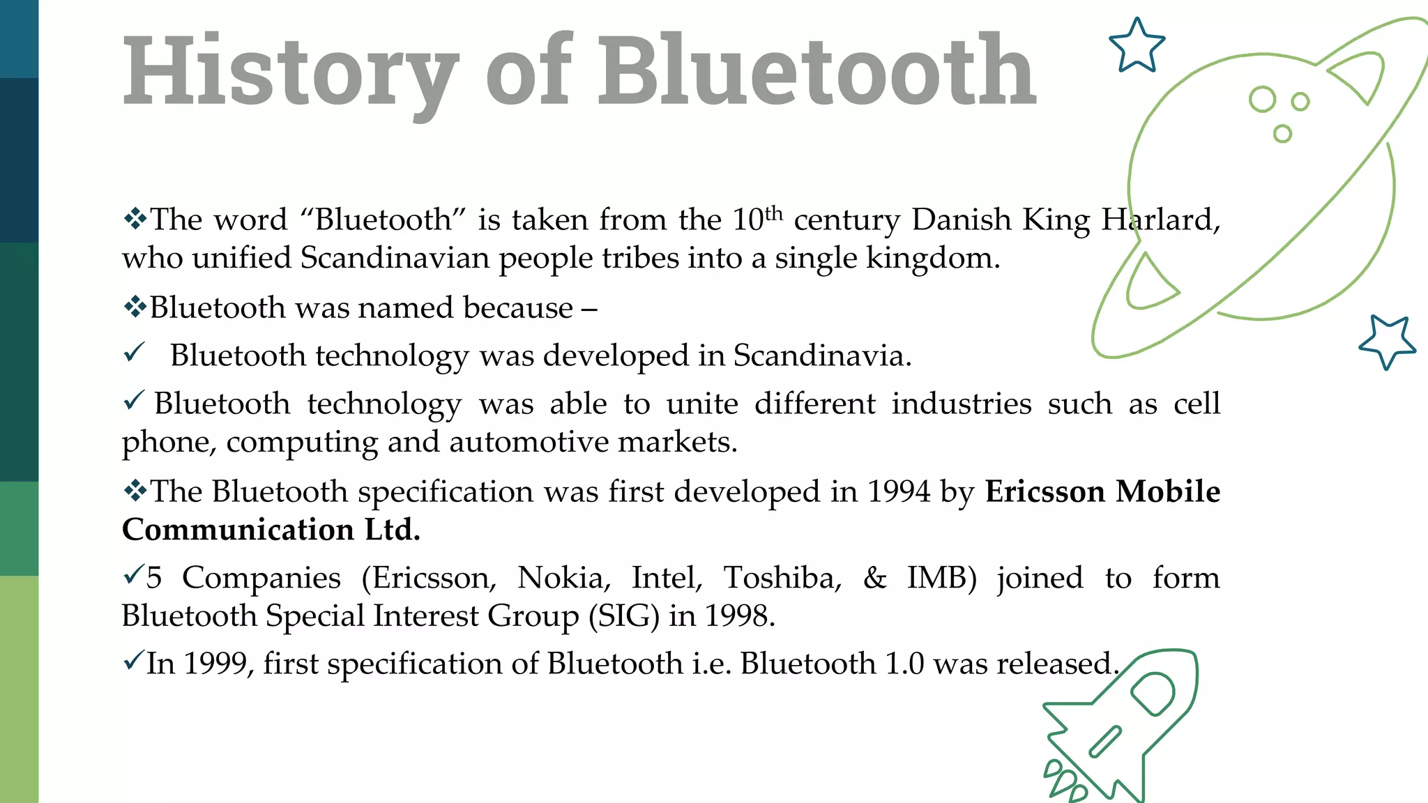 Bluetooth Technology | PPTX | Computer Peripherals | Computing