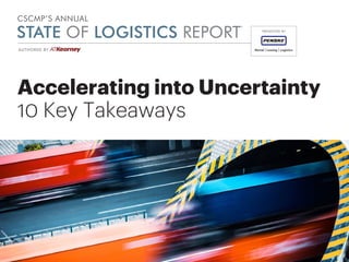 Accelerating into Uncertainty
10 Key Takeaways
 