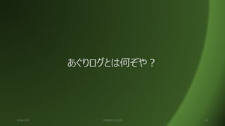 あぐりログとは何ぞや？
2016/2/15 ITKOBO-Z Co.LTD 24
 