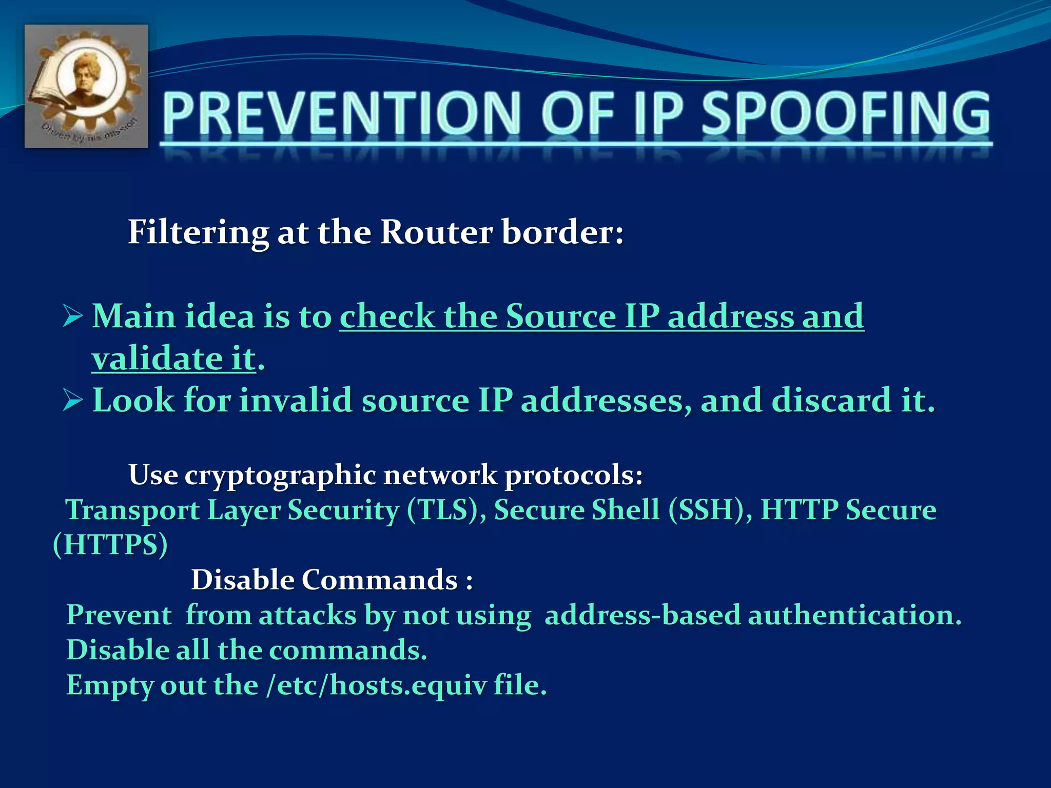 Ip Spoofing | PPT