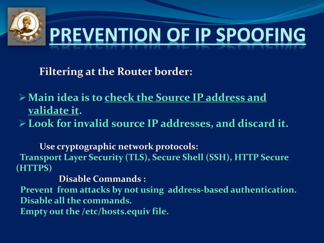 Ip Spoofing | PPT