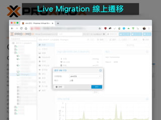 Live Migration 線上遷移
 