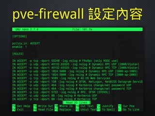 pve-firewall 設定內容
 