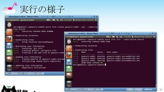 実行の様子




        30
 