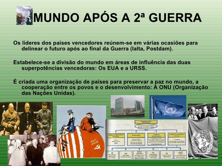 A Bipolarização Do Mundo Após A Segunda Guerra Mundial
