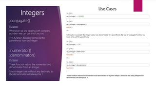 Python Built-in Functions and Use cases | PPT